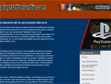 Tablet Screenshot of playstationlandia.com